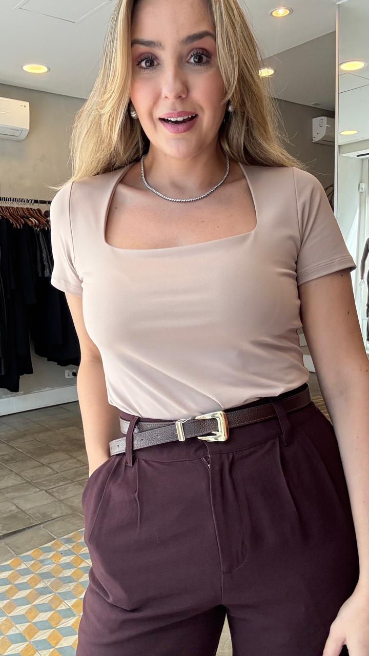 Blusa Manga curta Carol