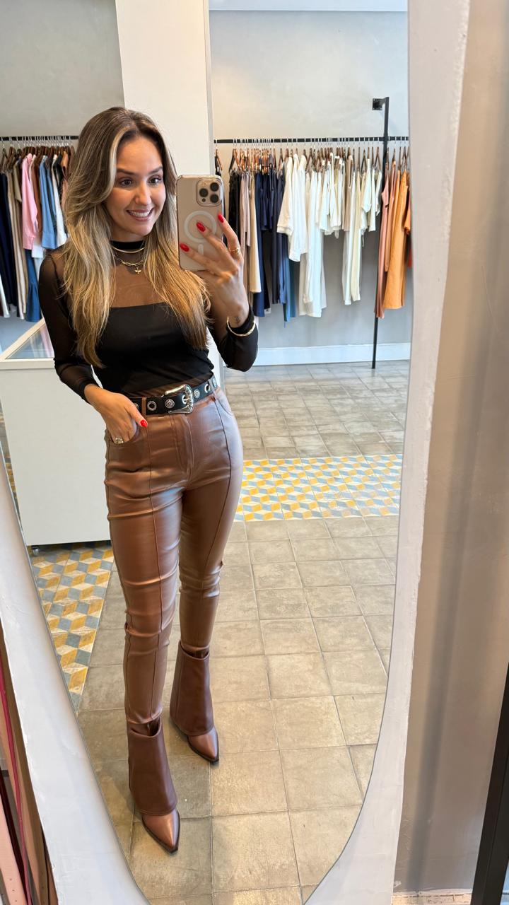Calça Resinada Samantha 
