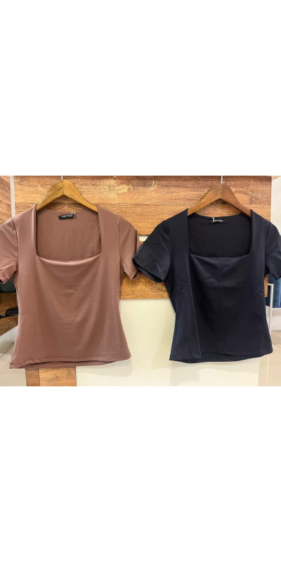 Blusa Manga curta Carol