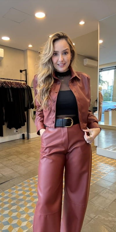 Camisa Couro Vip Camisa Couro Vip