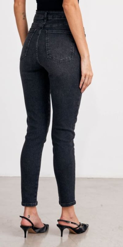 Calça Jeans Skinny Black 