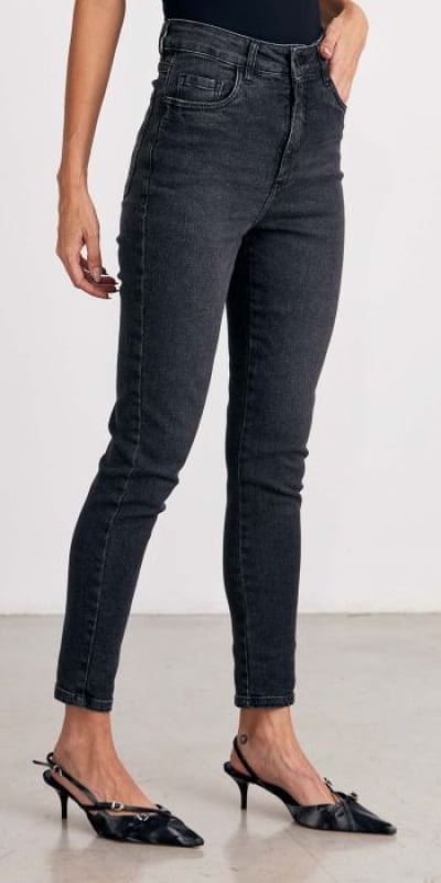 Calça Jeans Skinny Black