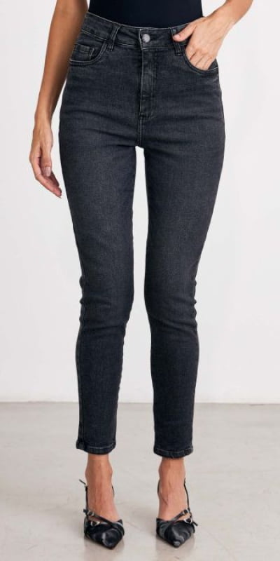 Calça Jeans Skinny Black