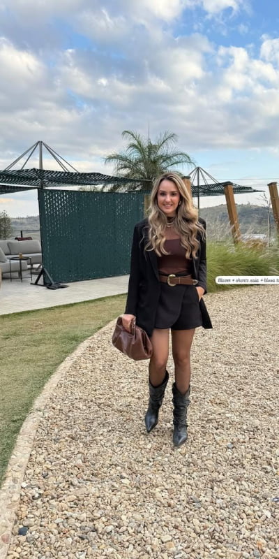 Blazer Alfaiataria Bolso Blazer Alfaiataria Bolso