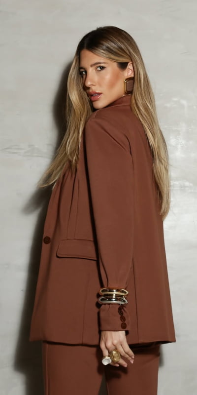 Blazer Malha Poliamida