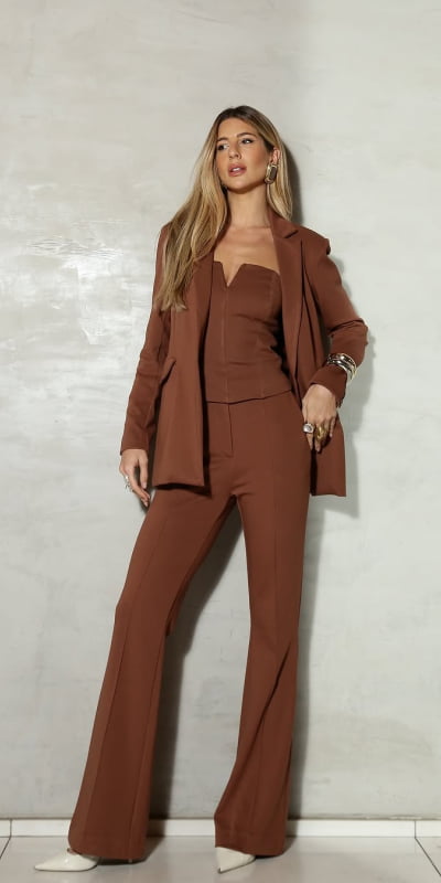 Blazer Malha Poliamida