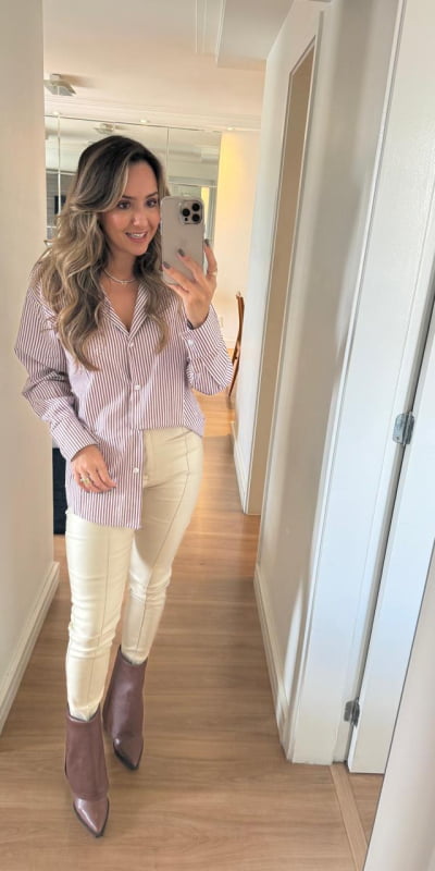 Calça Resinada Samantha 
