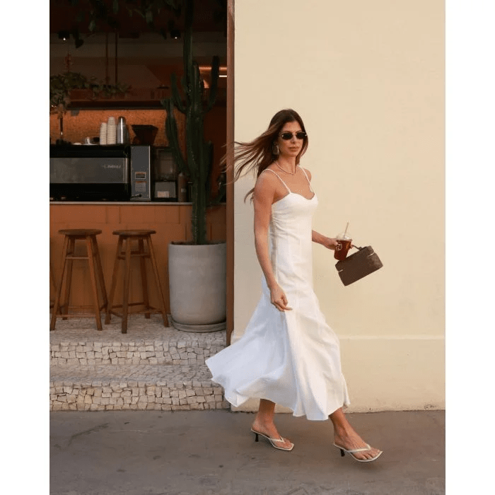 Vestido Midi Textura