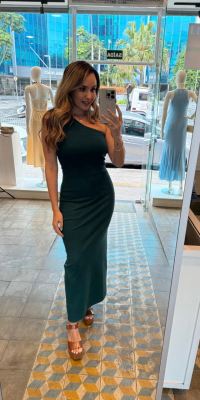 Vestido Midi Tranças 