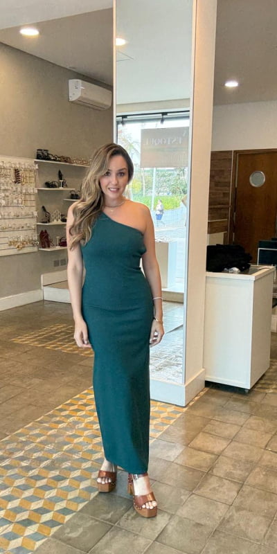 Vestido Midi Tranças 