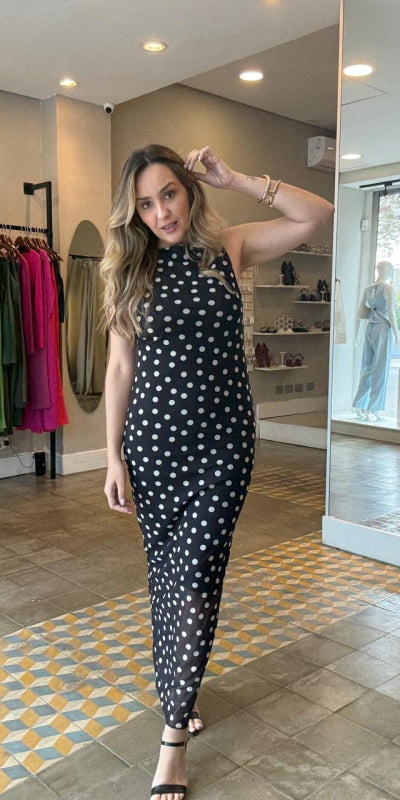 Vestido Tubinho Regata