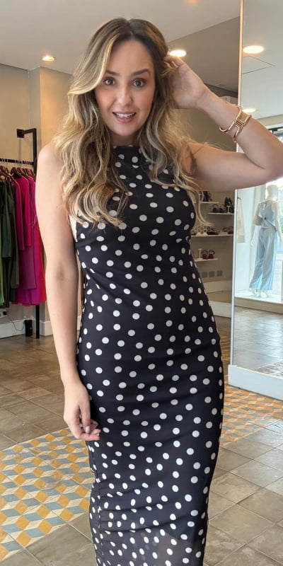 Vestido Tubinho Regata