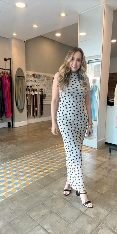 Vestido Tubinho Regata