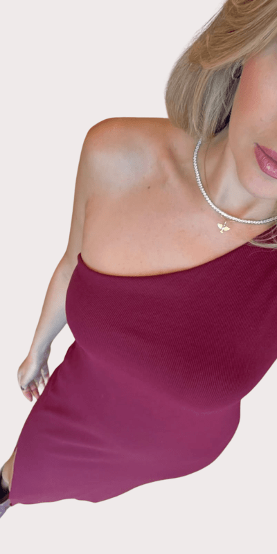 Vestido Um Ombro Só