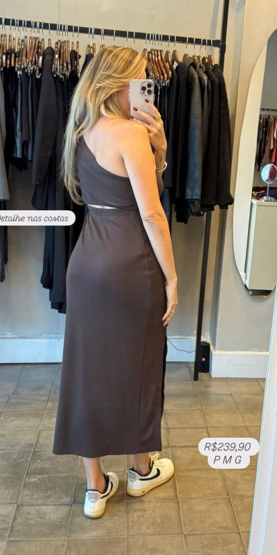 Vestido Um Ombro Só