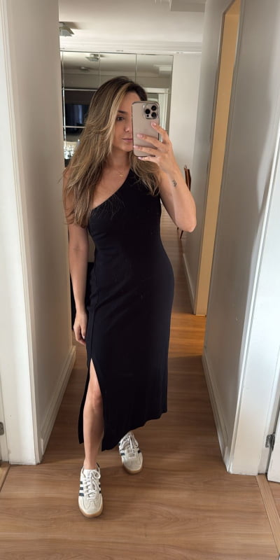 Vestido Um Ombro Só