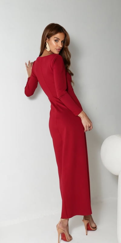 Vestido Longo Malha