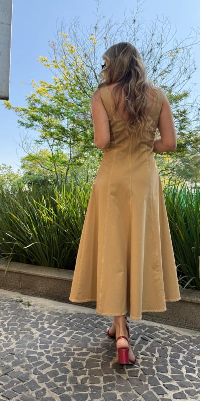 Vestido Midi Toptistich Vestido Midi Toptistich