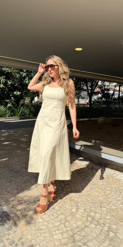 Vestido Midi Toptistich