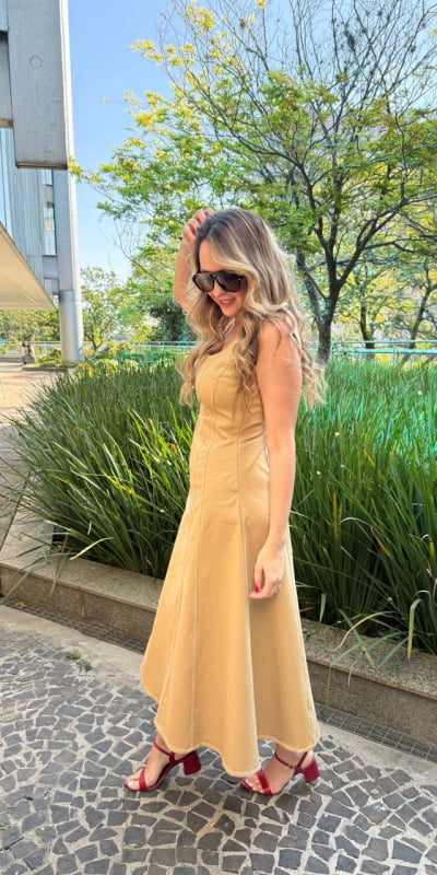 Vestido Midi Toptistich