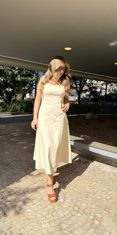 Vestido Midi Toptistich