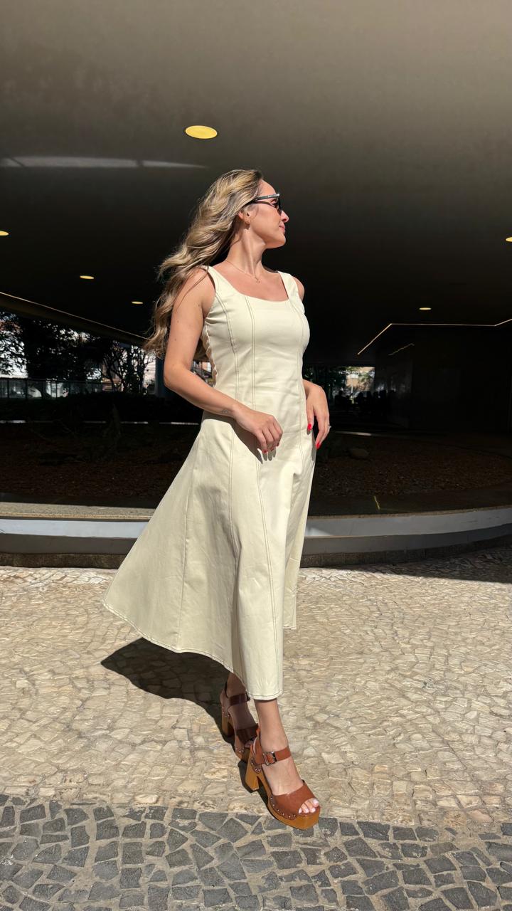 Vestido Midi Toptistich